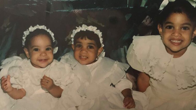 Dianna Abreu's baptism photo